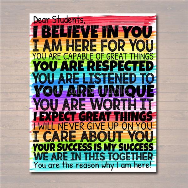 Dear Students Dear Students